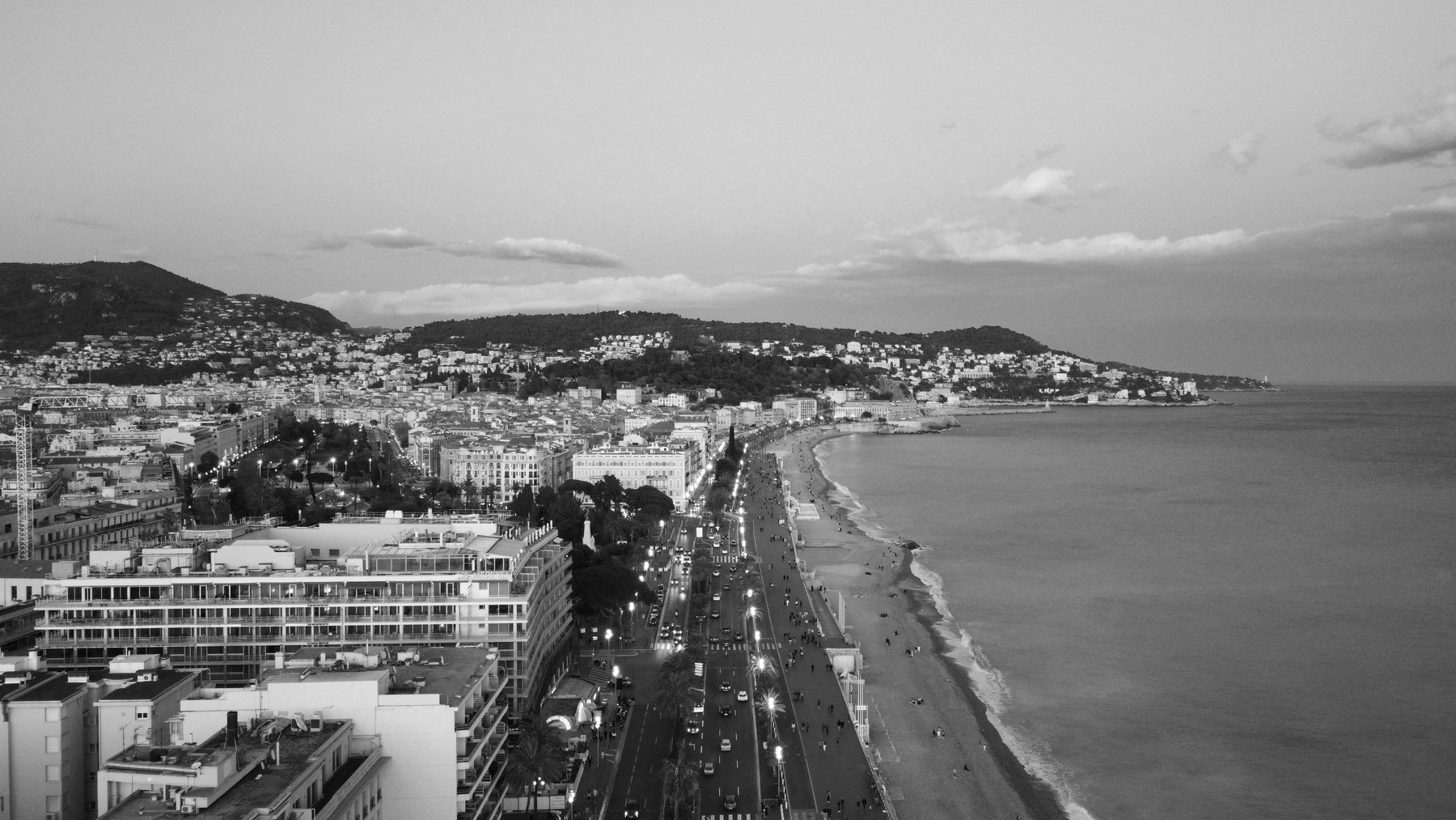 Avocat fiscaliste à Nice pour les particuliers - Vue panoramique de Nice